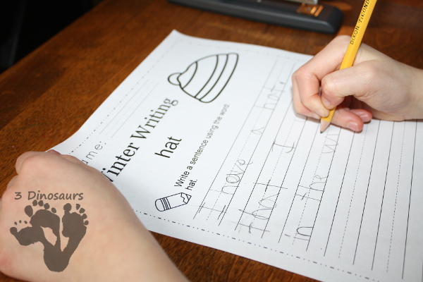 Fun Easy Reader Books With Winter Themes - 6 different books with reading strips, writing and word charts to use with the easy reader books $ - 3Dinosaurs.com