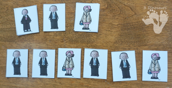 Free Mini Black History Month Pack with over 30 pages of activities for kids preschool to first grade - 3Dinosaurs.com