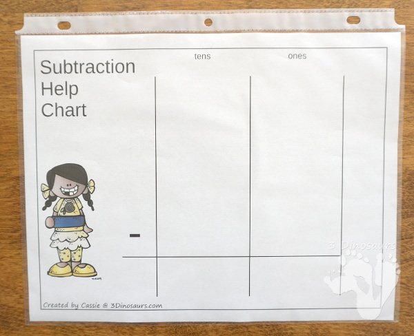 Free Place Value Mats for Addition & Subtraction - 3 mats for addition and subtraction with different levels of place value. - 3Dinosaurs.com
