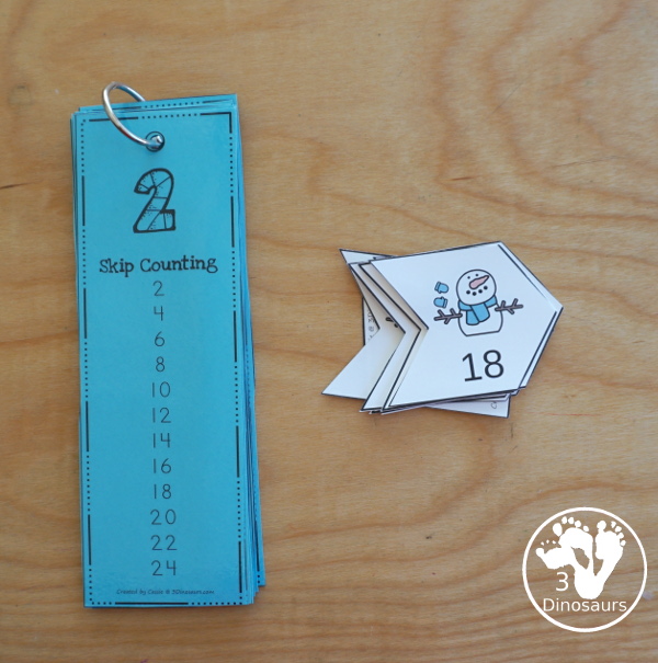 Free Snowman Skip Counting By 2 Puzzles - it has 12 piece puzzle to work on skip counting from 2 to 24  - 3Dinosaurs.com