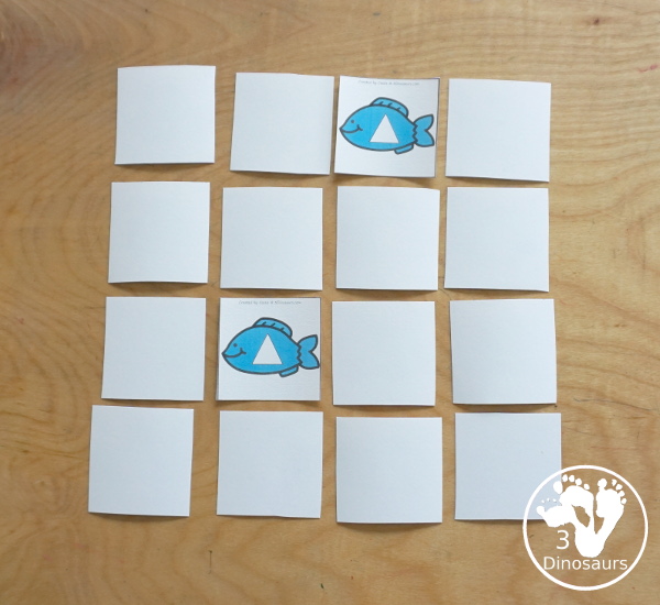 Penguin Shape Sorting Printable - with four shapes circle, square, triangle, and rectangle for kids to sort to the penguins. - 3Dinosaurs.com