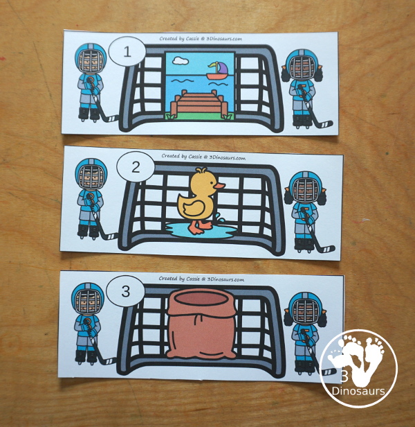 Free Hockey CVCC -CK Break the Code Printable - a fun printable that works on CVCC words that have and ending digraph of -ck. They have decode the words, match the words, and picture of the words for a three way matching activity. All with a fun hockey theme for kids to work on these fun words - 3Dinosaurs.com