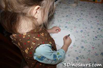 Finger Paint Pumpkins