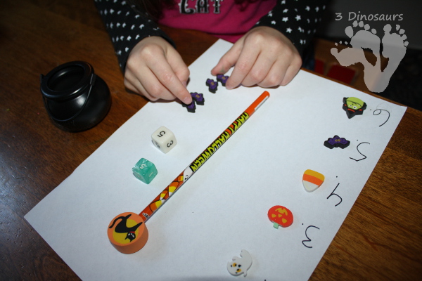 Counting Ingredients in the Caldron - Room on the Broom - 3Dinosaurs.com