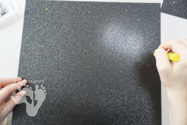 Bat in the Moon - A Fun Halloween Painting - with a fun book tie-in for Stellaluna - 3Dinosaurs.com