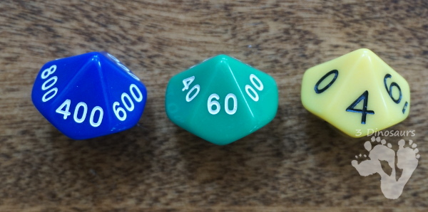 Free Place Value Mats & Cards - charts and cards for place value from ones to billions with tenths, hundredths and thousandths for decimals - 3Dinosaurs.com #freeprintable #handsonmath #mathprintables #firstgrade #secondgrade #thirdgrade #fourthgrade