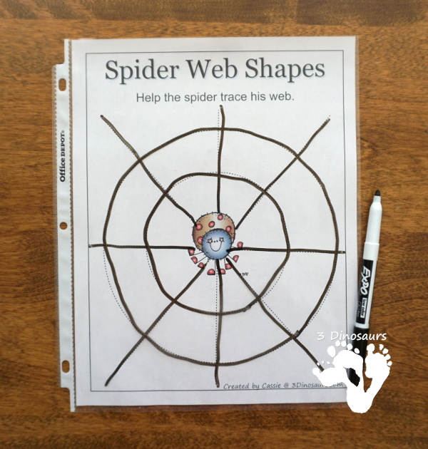Free Bat & Spider Pack with a 70 pages prek kindergarten, first grade pack and a 36 Preschool & Tot pack with loads of no-prep and hands-on activities with bat and spider themes great for Halloween or a spider theme - 3Dinosaurs.com