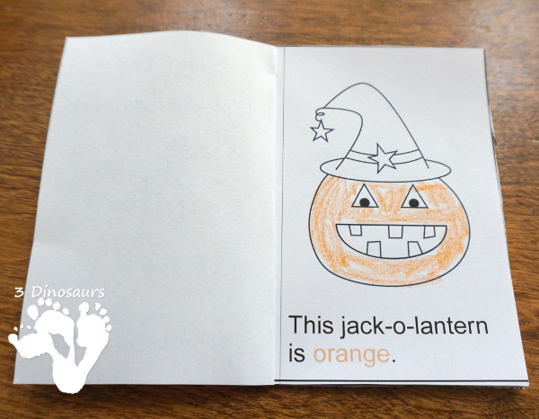 Free Halloween Pack For Tot, Preschool, PreK & Kindergarten - fun printables with a mix of activities with cards, puzzles, hands-on activities and more with a fun Halloween theme that can be used with the book There was an Old Lady who Swallowed a Bat Over 110 pages - 3Dinosaurs.com