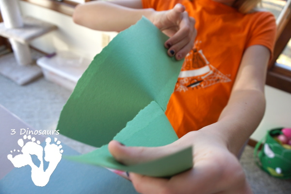 Watercolor Process Art Jack-O-Lantern - a fun Halloween painting activity to do with kids. It is great for kids that love to be creative and do things their own way - 3Dinosaurs.com 