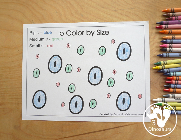 Romping & Roaring O Pack: Letter O is for Octopus  - a letter O pack that has prewriting, finding letters, tracing letters, coloring pages, shapes, puzzles and more - 3Dinosaurs.com