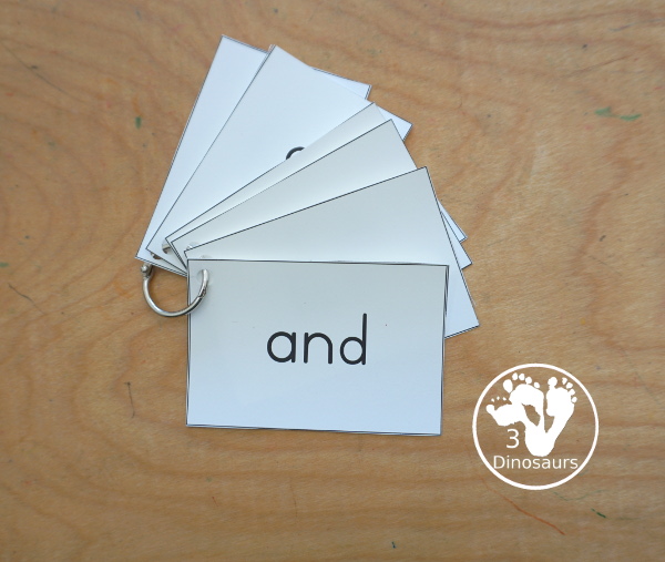 Free Sight Words Dolch Cards with all 220 dolch sight words with 95 nouns. You have preprimer, primer, first grade, second grade, third grade and nouns.