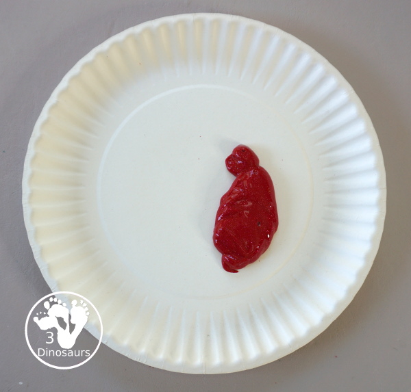 Fall Tree Scrape Painting with Leaf Cookie Cutters - a simple watercolor trunk and branches with leaf cookie cutter scrape painting. A great fall tree craft for kids. 3Dinosaurs.com