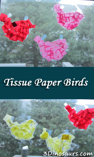 Tissue Paper Birds