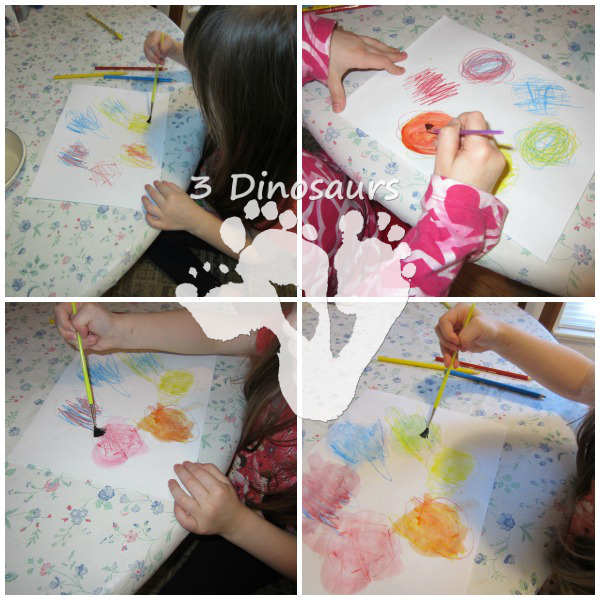 Watercolor Color Wheel - 3Dinosaurs.com