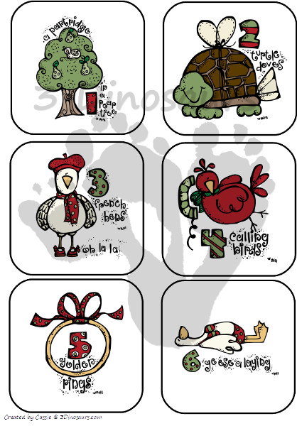 Countdown to Christmas with Books with Free Printable- 3Dinosaurs.com