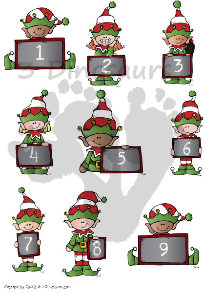 Countdown to Christmas with Books with Free Printable- 3Dinosaurs.com