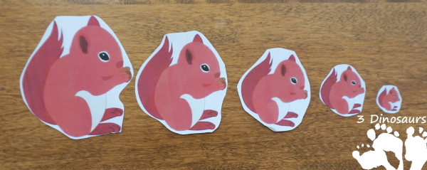 Free Woodland Pack Tot, Preschool, PreK & Kindergarten - a mix of hands-on activities and no-prep printables to explore animals from the woodlands or forest. These are fun activities to use with a mix of ages - 3Dinosaurs.com