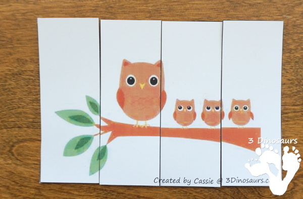 Free Woodland Pack Tot, Preschool, PreK & Kindergarten - a mix of hands-on activities and no-prep printables to explore animals from the woodlands or forest. These are fun activities to use with a mix of ages - 3Dinosaurs.com