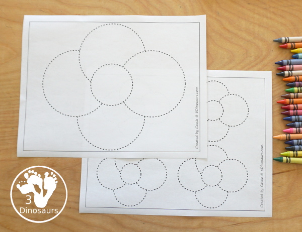 Free Leaf Fine Motor Mat Printable - with poppy tracing, poppy mat, poppy dot marker - with different options for the poppy - 3Dinosaurs.com