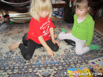 Hanukkah Sensory Bin