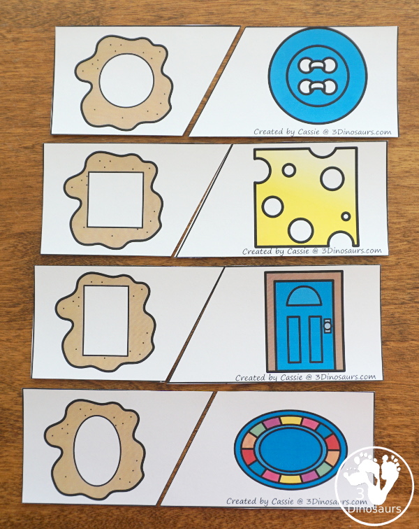 Gingerbread Pack for PreK & Kindergarten - with activities for different ages all-around a Gingerbread Man theme. There is a mix of hands-on and no-prep printables for kids to learn with - 3Dinosaurs.com