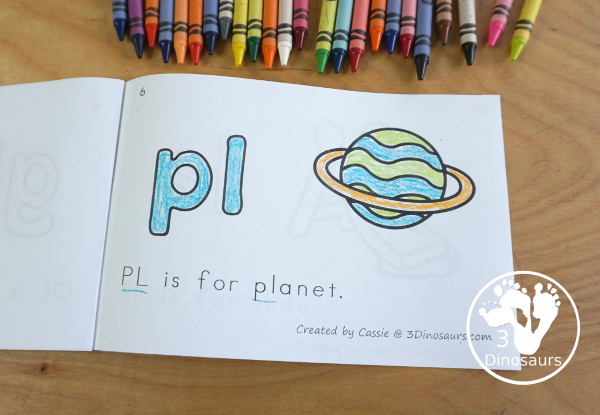 Free Blends Easy Reader Books: L Blends, R Blends, S Blends - three easy reader books that focus on the different types of beginning consonant blends - 3Dinosaurs.com