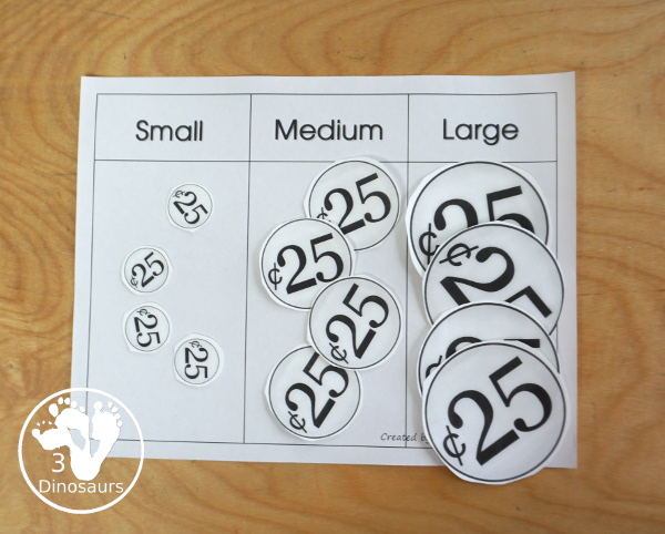 Free Romping & Roaring Q Pack: Letter Q is for Quarter - a letter Q pack that has prewriting, finding letters, tracing letters, coloring pages, shapes, puzzles and more - 3Dinosaurs.com