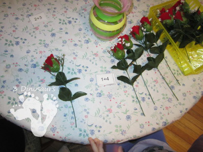 Adding Roses - Hands on Learning - 3Dinosaurs.com