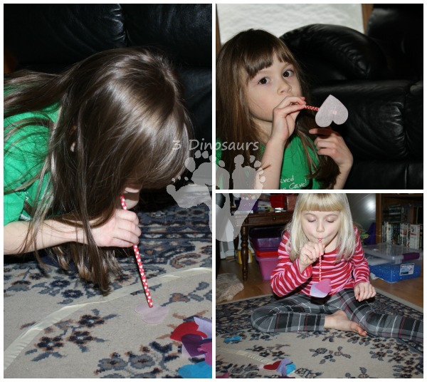  Science Fun with Tissue Paper Hearts - 3Dinosaurs.com