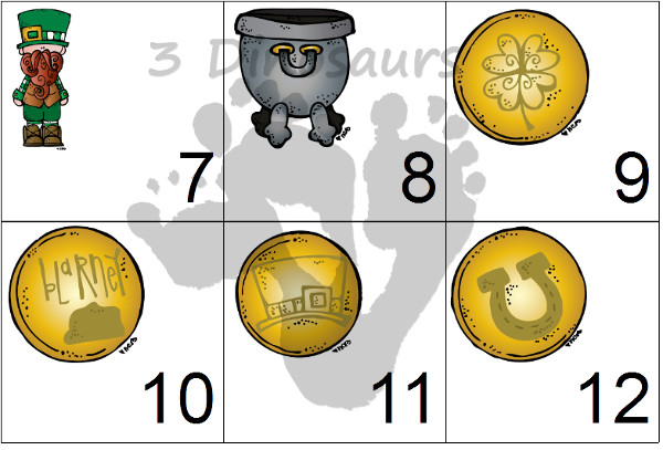 Free 2015 St Patrick's Day Calendar Printable - 3Dinosaurs.com