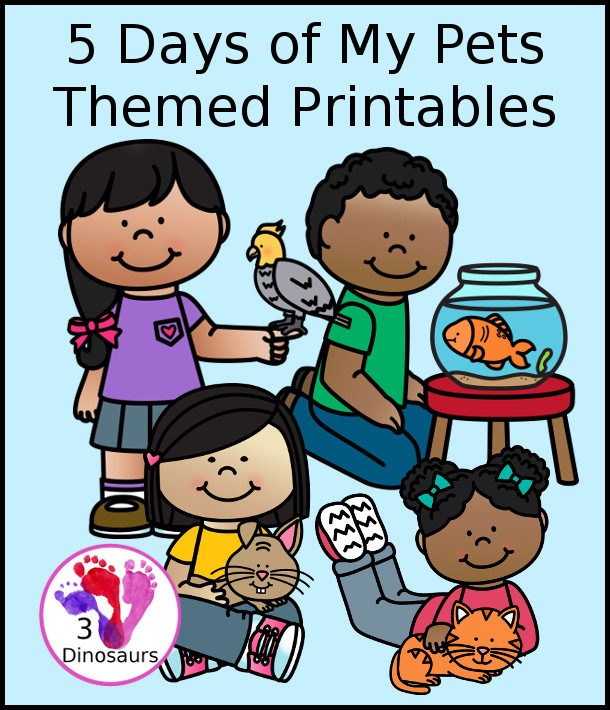 My Pets Week -3Dinosaurs.com