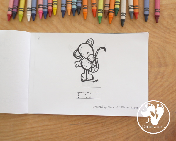 Chinese New Year Zodiac Animals Easy Reader Book with the 12 animals from the Chinese zodiac for kids to learn the names. - 3Dinosaurs.com