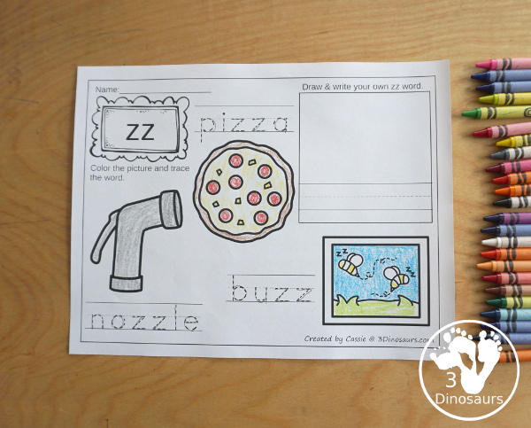 8+ Double Consonant Printables - with no-prep double consonant printables, double consonant book printables, double consonant ladders printables, double consonant playdough mat printables and more working on when you have two letters together that are the same with ff, ll, ss, and zz - 3Dinosaurs.com