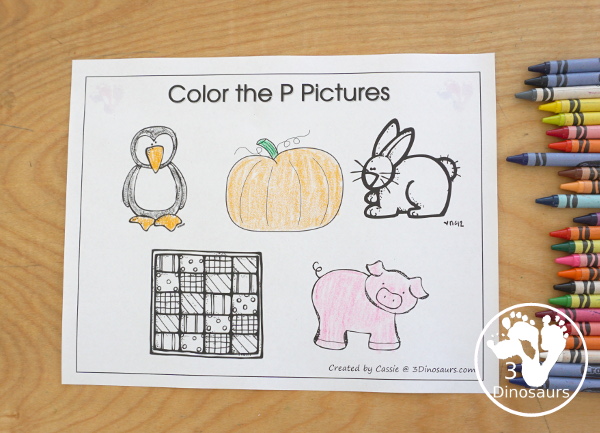 Free Romping & Roaring PQR Review Pack- with letter p, letter q, and letter r printables for reviewing the three letters with tracing, puzzles, coloring pages, finger puppets, game and more- 3Dinosaurs.com