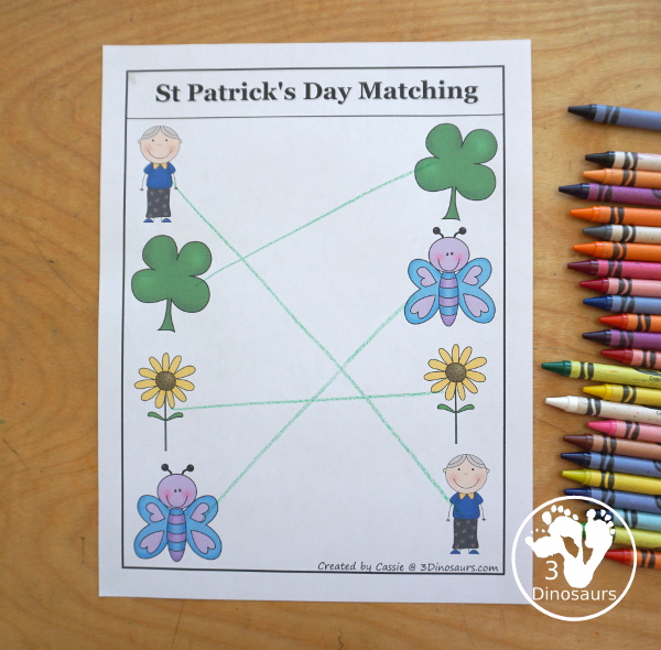 St. Patrick’s Day Printables - with 55 pages in a prek and kindergarten pack and a 24 page Tot and preschool pack. You have a mix of hands-on and no-prep activities to do with kids.