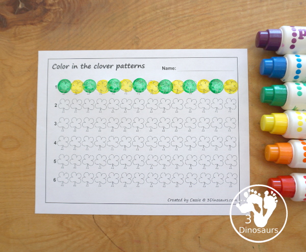 St. Patrick’s Day Printables - with 55 pages in a prek and kindergarten pack and a 24 page Tot and preschool pack. You have a mix of hands-on and no-prep activities to do with kids.