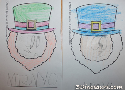 Pick and Draw Leprechaun 