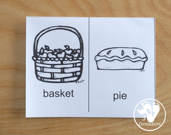 Using Printables: How to Make the Small Book - 3Dinosaurs.com