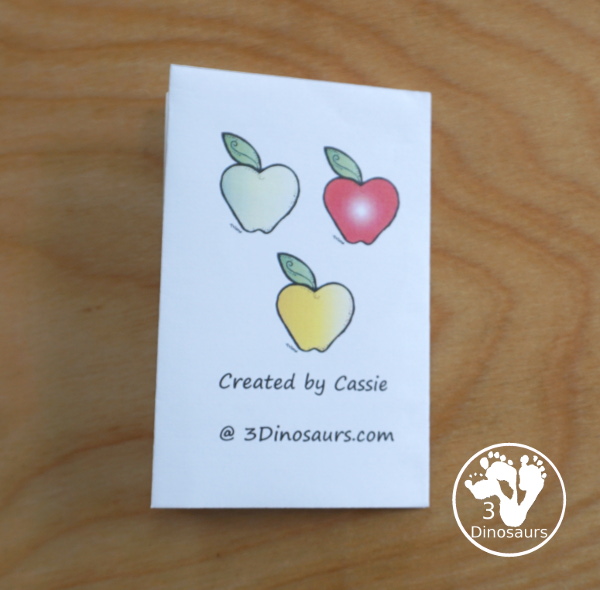 Using Printables: How to Make the Small Book - 3Dinosaurs.com