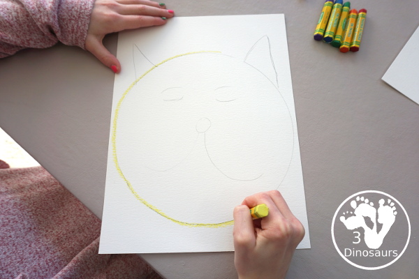 Put Me in the Zoo: Spotted Cat Painting - 3Dinosaurs.com