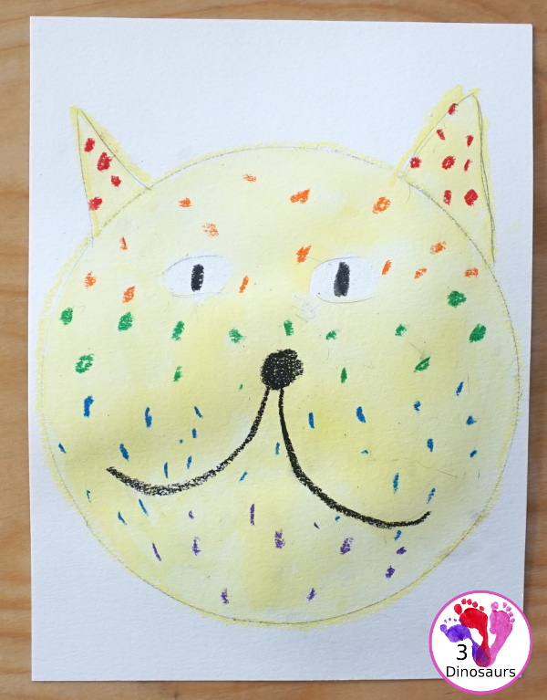 Put Me in the Zoo: Spotted Cat Painting - 3Dinosaurs.com