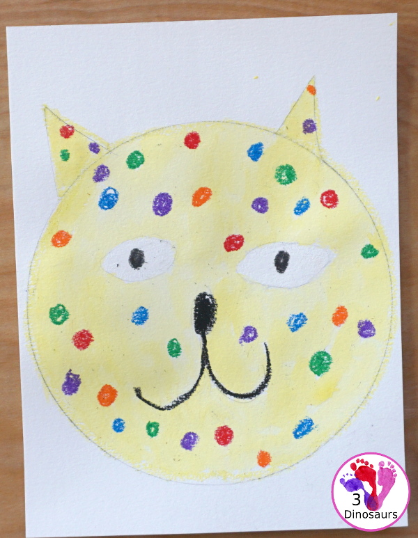 Put Me in the Zoo: Spotted Cat Painting - 3Dinosaurs.com