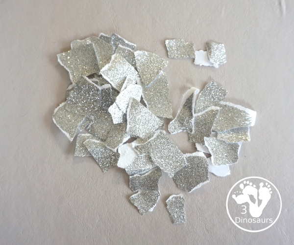 Torn Paper Total Solar Eclipse Craft for Kids A simple craft to with for a solar eclipse theme - 3Dinosaurs.com