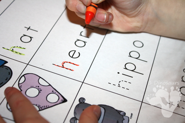 Alphabet Stomping Phonics Packs - 2 Different level of phonics based packs: Tot-Preschool or PreK-Kinder - 3Dinosaurs.com