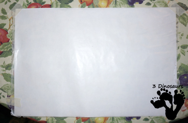 Easy To Make Washi Tape Easter Eggs - they make a great window decoration - 3Dinosaurs.com