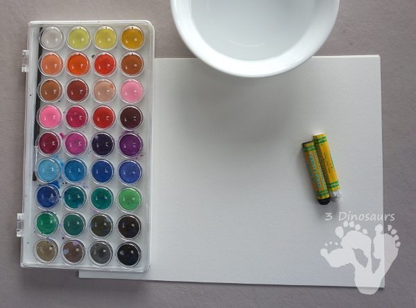 Easy to Paint Watercolor Spring Birch Trees - a fun painting project for spring or Earth Day - 3Dinosaurs.com