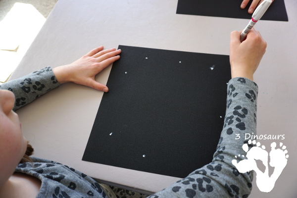 Watercolor Planet Earth Process Art - An easy and fun art project for planet Earth using watercolors and oil pastels - 3Dinosaurs.com