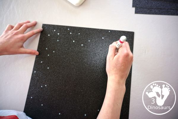 Oil Pastel Earth with Heart Shapes - a great craft that works on blending colors and making a very fun planet Earth for Earth Day - 3Dinosaurs.com