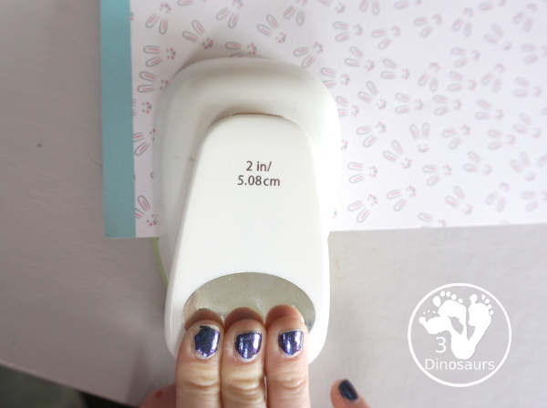 Easter Basket Craft for Kids - a simple paper plate Easter basket you can make with kids as a decoration for Easter - 3Dinosaurs.com