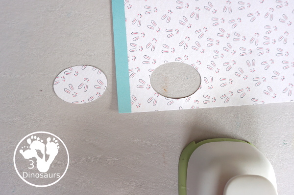 Easter Basket Craft for Kids - a simple paper plate Easter basket you can make with kids as a decoration for Easter - 3Dinosaurs.com